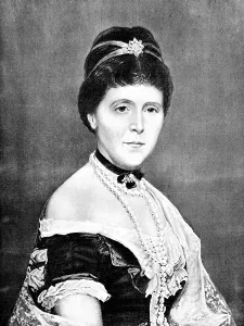 Humanitarian Aid Prints: The late Empress Augusta of Germany and Queen of Prussia, 1890. Creator: Unknown