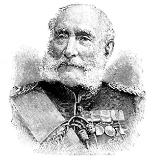 Maull Fox Prints: The late Field-Marshal Sir Patrick Grant, G.C.B. 1895. Creator: Unknown
