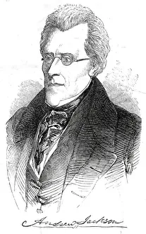 Andrew Collection: The late General Jackson, 1845. Creator: Unknown