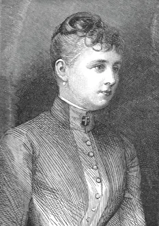 The Graphic Prints: The Late Grand Duchess Paul, 1870- 1891. Creator: Unknown
