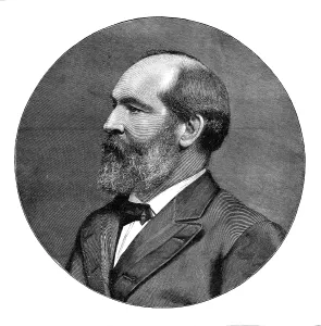 James A Prints: The late James A. Garfield, President of the United States, 1881. Creator: Unknown
