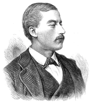 First Asante Expedition Prints: The late Lieutenant Alfred Charteris, 1874. Creator: Unknown
