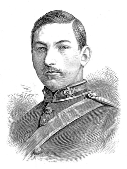 Roberts Frederick Sleigh Lord Prints: The late Lieutenant C. A. Montanaro, R.A. 1880. Creator: Unknown