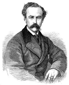 The Late Lieutenant-Colonel Patrick Stewart, Director-General of the Indo-European Telegraph, 1865. Creator: Unknown