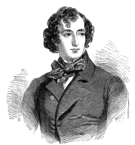 Smyth Prints: The late Lord Beaconsfield: Mr. Disraeli fifty years ago, (1881). Creator: Smyth