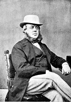 Downey W D Prints: The late Lord Randolph Churchill: Seventh Duke of Marlborough (father of Lord R)