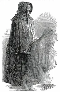 The late Madame Tussaud, 1850. Creator: Unknown