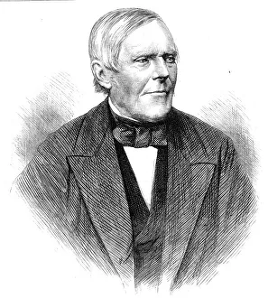 Ballooning Prints: The late Mr. Charles Green, the Aeronaut, 1870. Creator: Unknown