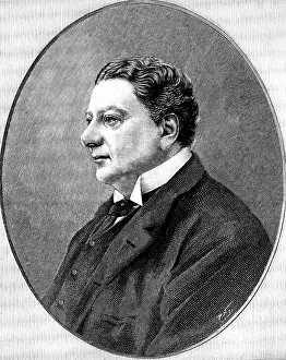 Cameron Henry Prints: The late Mr. Corney Grain, 1895. Creator: P Naumann