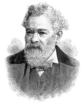 Edwin Prints: The late Mr. Edwin Waugh, the Lancashire poet, 1890. Creator: Unknown