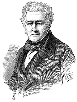 Mayall John Jabez Edwin Prints: The late Mr. Guthrie, F.R.S. - from a photograph by Mayall, 1856. Creator: Unknown