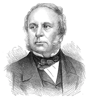 Civil Servant Prints: The late Mr. Herman Merivale, C.B. 1874. Creator: Unknown