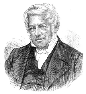 Bookseller Prints: The late Mr. J. A. Galignani, of Paris, 1874. Creator: Unknown