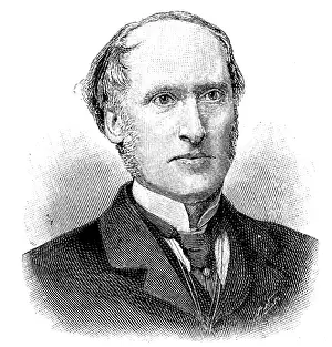 Russell Sons Prints: The late Mr. J. Lawrence Gane, Q.C. M.P. 1895. Creator: P Naumann