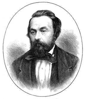 Architect Prints: The late Mr. Owen Jones, decorative artist, 1874. Creator: Unknown