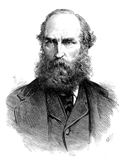 Weyde Henry Van Der Prints: The late Mr. W. Spottiswoode, President of the Royal Society, 1883. Creator: Unknown