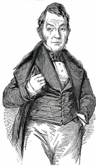 The late Mr. Wombwell, 1850. Creator: Unknown