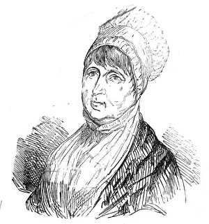 Reform Prints: The late Mrs. Fry, 1845. Creator: Unknown