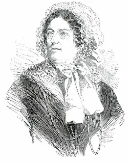 The late Mrs. Glover, 1850. Creator: Unknown