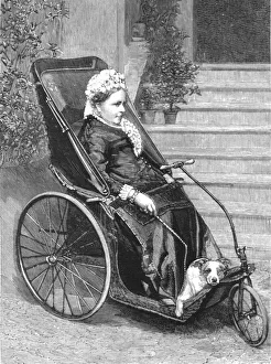 Nursemaid Prints: The Late Mrs. Hull, once nursemaid to the Prince of Wales and carerer for all the Queens children Creator: Unknown