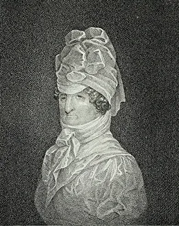 Johnston David Claypoole Prints: The Late Mrs. Morris, 1828. Creator: David Claypoole Johnston