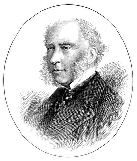 Geologist Prints: The late Professor Phillips, 1874. Creator: R&E Taylor