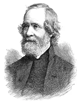 Man Of Letters Prints: The late Rev. Dr. Stebbing, first editor of 'The Athenaeum'