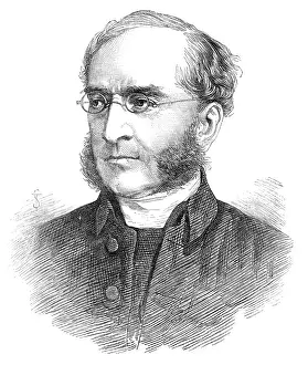 Obituary Prints: The late Rev. John Cumming, D.D. 1881. Creator: Unknown