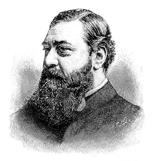 Samuel Alexander Walker Prints: The late Rev. Samuel Flood Jones, 1895. Creator: P Naumann
