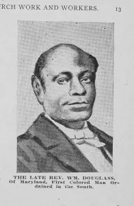 Jean Blackwell Hutson Division Prints: The Late Rev. Wm. Douglass, of Maryland, 1904. Creator: Unknown