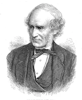 Lithographer Prints: The late Richard Lane, A.R A. 1872. Creator: Unknown