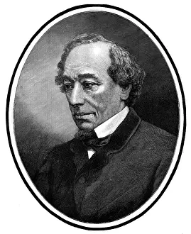 Disraeli Prints: The late Right Hon. the Earl of Beaconsfield, K.G. 1881. Creator: Unknown