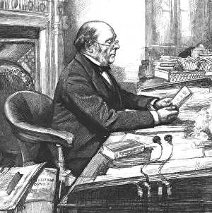 Bookseller Prints: The Late Right Honourable W.H.Smith, M.P. 1825-1891, 1891. Creator: Unknown