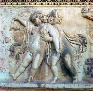 Revelry Prints: Detail of late Roman period Greek sarcophagus