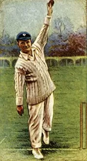 Wicket Gallery: The Late Roy Kilner (Yorkshire), 1928. Creator: Unknown