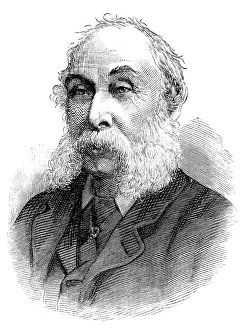 Manufacturers Prints: The late Sir Samuel Marling, Bart. 1883. Creator: Unknown