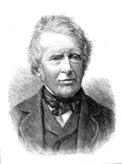 The late Sir W. Erle, 1880. Creator: Unknown