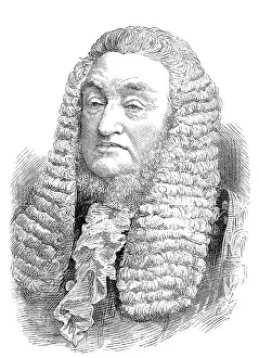 Lord Justice Prints: The late Sir W. M. James, Judge of the Court of Appeal, 1881. Creator: Unknown