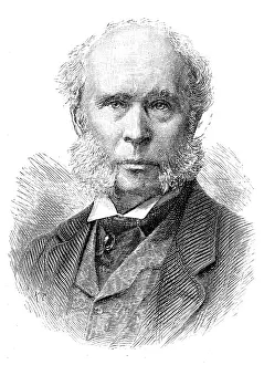 Mineralogist Prints: The late Sir Warington Smyth, F.R.S. 1890. Creator: Unknown
