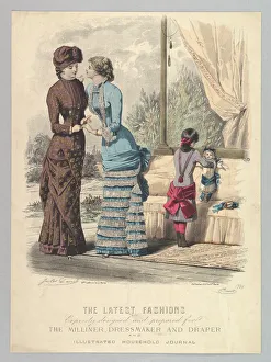 Jules David Prints: The Latest Fashions Expressly Designed and Prepared for the Milliner, Dressmaker and Dr