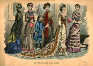 Latest Paris Fashions, 1881. Creator: Unknown