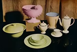 Wedgwood Collection: Some of the latest product of the Wedgwood Etruria factory, 1936