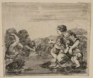 De Saint Sorlin Gallery: Latona, from Game of Mythology (Jeu de la Mythologie), 1644