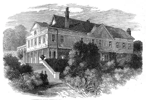 Lauderdale House, High Gate, the new convalescent home of St. Bartholomew's Hospital, 1872. Creator: Unknown