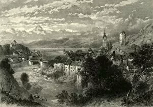 Laufenburg, c1872. Creator: E I Roberts