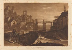 Lauffenbourgh on the Rhine, published 1811. Creator: JMW Turner