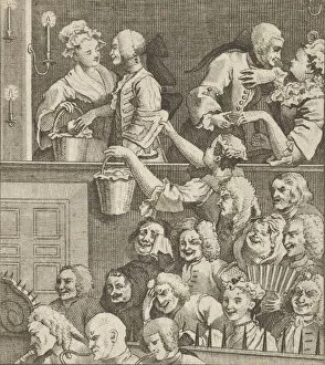 Images Dated 1st December 2020: The Laughing Audience, ca. 1800. Creator: Dent