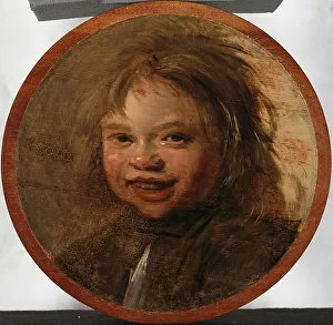 Hals Frans Prints: Laughing Boy, copy, 1650-1699. Creator: Unknown