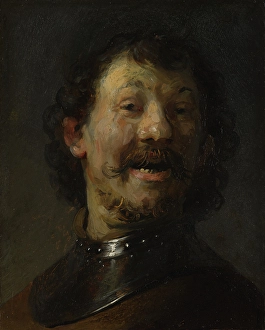 Laughter Prints: The Laughing Man, c1629-1630. Creator: Rembrandt Harmensz van Rijn