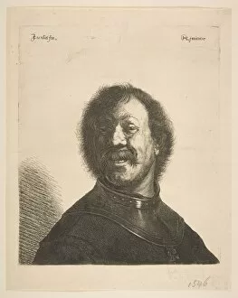 Laughter Gallery: Laughing Man in a Gorget, 1620-40. Creator: Jan Georg van Vliet